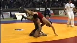 62 kg. Osman Omer Pelit (TUR) vs  Toni Tanchev (YUG), finale Balkan Championship 1991-Radovish (YUG)