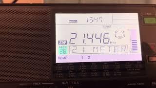 HAM Radiostationen IH9/OK1M on 21446khz UTC in USB , 29th October 2023