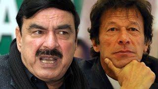 Imran Khan and Sheikh Rasheed Fighting in a Live Show