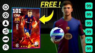 HOW TO TRAIN FREE GAVI MAX LEVEL || EFOOTBALL 2024 MOBILE