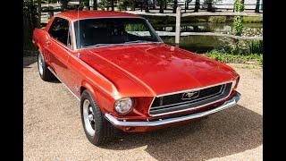 1968 Ford Mustang V8 351 Windsor 5 Speed Manualfor sale at Pilgrim MotorSports | Sussex