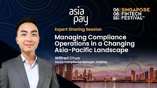  Meet Our Expert Speaker at Singapore FinTech Festival 2024 - Wilfred Chua