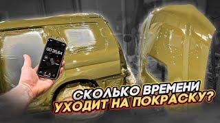 Качественная покраска в гараже, сколько времени нужно? Эксклюзивный цвет для Subaru