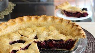 Homemade Blackberry Pie Recipe | The Sweetest Journey