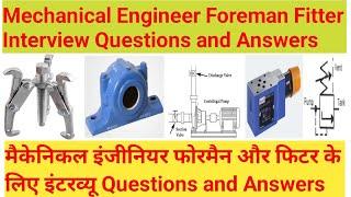 mechanical maintenance interview questions and answers,mechanical engineer interview questions