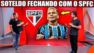 GLOBO ESPORTE SÃO PAULO !! SOTELDO NO SÃO PAULO! NOVO REFORÇO PARA 2025!!? NOTÍCIAS DO SPFC