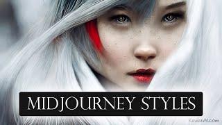 Important Midjourney Styles & Keyword Reference - Inspirational Art Style Resources