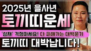 2025년 을사년 초대박나는 토끼띠운세*필수시청* '삼재' 전부 다 피해갈 초대박 운기..... 63년생 75년생 87년생 99년생 토끼띠 운세! 말년운 금전운 사업운 문서운