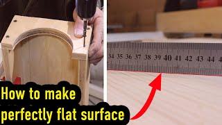 Awesome Woodworking Tools - Adjustable Router Planer Sled. Easy and Fast Creative Craft DIY 2020
