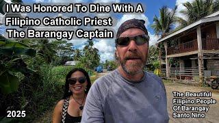 I WAS HONOR TO DINE WITH A FILIPINO CATHOLIC PRIEST & THE BARANGAY CAPTIAN #travel #siargao
