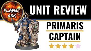 Warhammer 40k Space Marine Primaris Captain Review 9th Edition