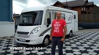 Совместить компактность и комфорт? Автодом HYMER Exsis-i 614 на 4 человека. Подробный обзор