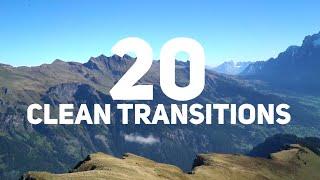 20 GLASS CLEAN TRANSITIONS | FREE PREMIERE PRO PRESETS | Premiere Pro Transitions