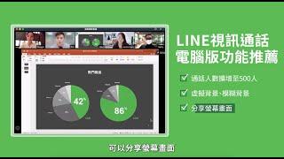 LINE視訊通話: 電腦版實用功能推薦