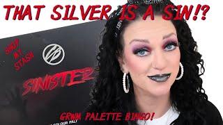 HALFWAY TO HALLOWEEN? A SINFUL PALETTE BINGO! | GRWM TUTORIAL #SMS @cosmicbrushes626
