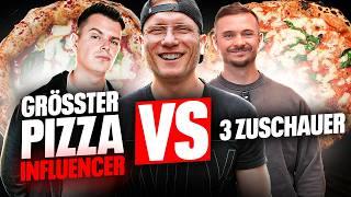 1000€ WER SVEN TEICHNER BESIEGT - MIT @FitnessOskar  (3vs1 PIZZA BATTLE)