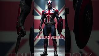 Union Jack's Cinematic Transformation: From Elegance to Heroism. #ai #aiartistry #fusion #hybrid