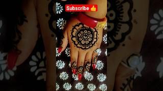 mehndi designs August2023#shorts#simple