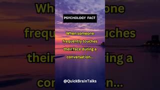 Viral psychology facts:  why frequent face-touching reveals more than you think! #psychologyfacts