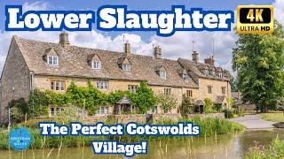 LOWER SLAUGHTER, Gloucestershire - The Most PERFECT Village in the Cotswolds!