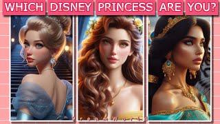 WHICH DISNEY PRINCESS ARE YOU? || Personality Test || (Part — 1) DreamWorld 