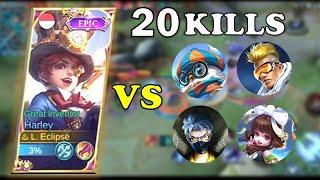 HARLEY VS META DIGGIE - BRUNO SOLO 20 KILLS !! | INTENSE MATCH