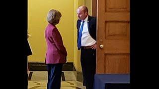 Senator Tina Smith confronts Republican Mike Lee for mocking assassination victims