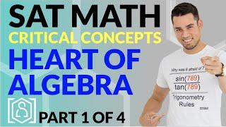 SAT Math: Critical Concepts for an 800 - Heart of Algebra (Part 1 of 4)