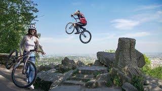 BIKE TRIAL TRAINING I Above The City I Oliver Widmann