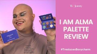 Tresluce Beauty Tutorial / I Am Alma Palette Review / BoxyCharm Oct 2021