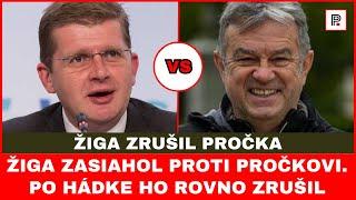 Žiga rázne zasiahol proti Pročkovi. Pohádali sa, potom ho rovno zrušil