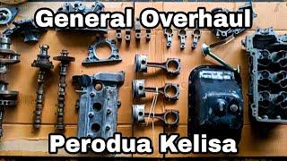 Overheat / Lose Compression / Gasket Putus ( General Overhaul Perodua Kelisa )