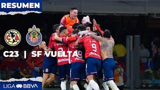 Resumen y Goles | América vs Chivas | Liga BBVA MX | Clausura 2023 - Semifinal Vuelta