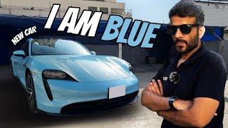 Suneel Munj Ki New Blue Porsche!