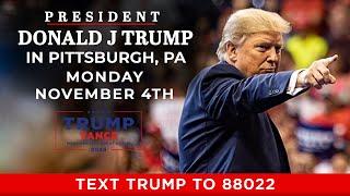 LIVE: President Trump in Pittsburgh, PA