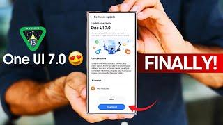 Samsung One UI 7.0 Android 15 -  FINALLY IT'S HERE!!