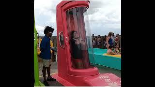  Inside Vanish Point Water Slide - Adventure Island  So fricking scary!