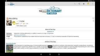 The Free Dictionary app for Android