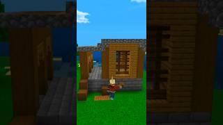 Minecraft Survival House #shorts #viral #minecraftpe #ytshorts #minecraft #shortvideo #housebuild