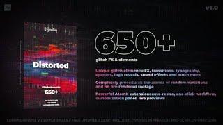 Glitch Pack | After Effects Template Videohive