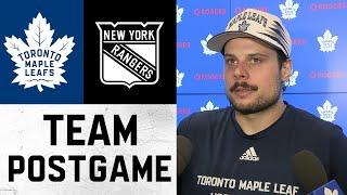 Maple Leafs Media Availability | Postgame vs. New York Rangers | October 19, 2024