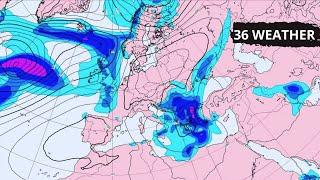 Europe Weather | January 17, 2025 - ECMWF Model , Precipitation ( Rain Storms ) in Europe