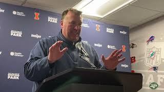 Rutgers postgame: Illini coach Bret Bielema postgame