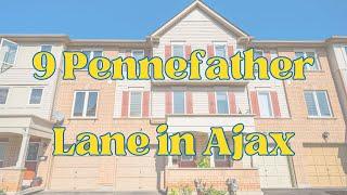 Fully Upgraded 3 Bedroom Townhome in Central Ajax!