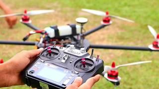 How to make a foldable hexacopter S-900 Drone using dji Naza m v2 flight controller | Full Tutorial