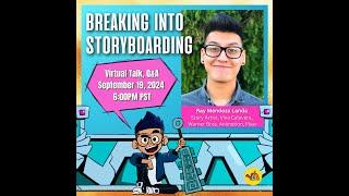 Breaking into Storyboarding with Ray Mendoza Landa | Viva La Animación