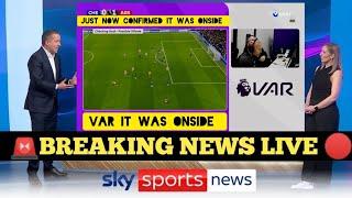 FA TO HAND ARSENAL 3 POINTS AFTER SHOCKING VAR DECISION AT STAMFORD BRIDGE!