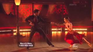 Maksim Chmerkovskiy & Meryl Davis dancing Argentine Tango on DWTS 5 19 14