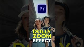 Dolly Zoom Effect Premiere Pro #adobepremirepro #dollyzoomeffect #tutorial  #videoediting