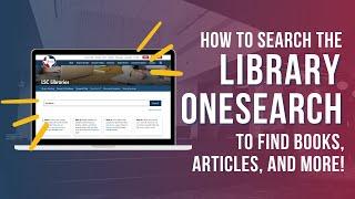 Search the LSC Library Collections from One Spot